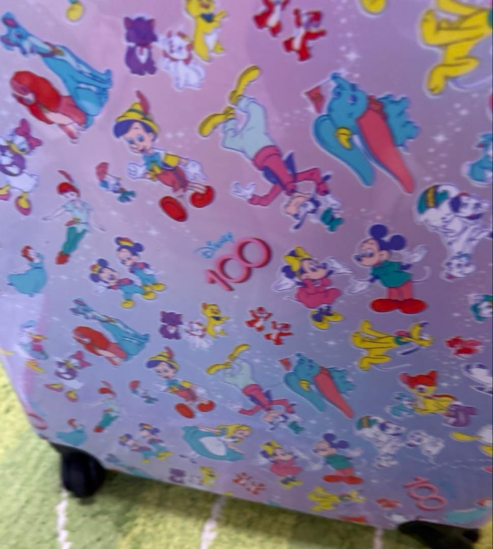 キャリーケース　ディズニー　100周年　【ロサンゼルス購入】　美品