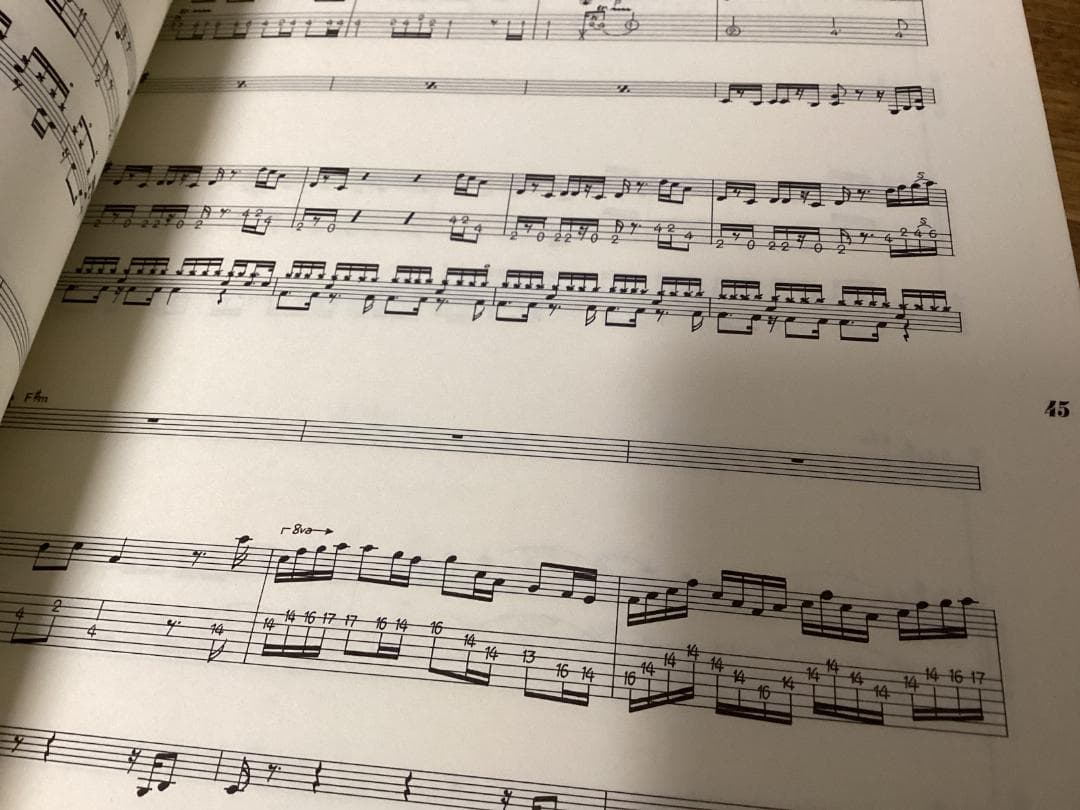 ★楽譜/ディープパープル/メイドインヨーロッパ/タブ譜/バンドスコア