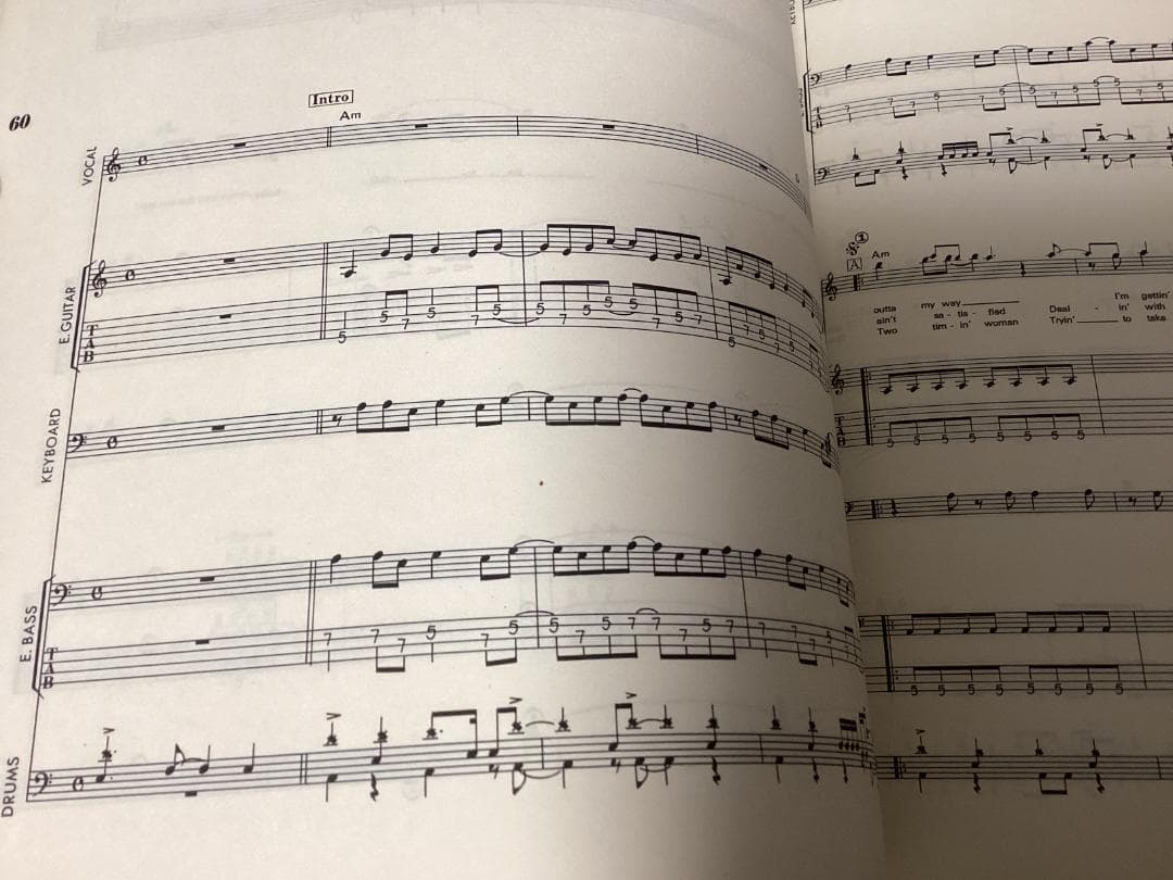 ★楽譜/ディープパープル/メイドインヨーロッパ/タブ譜/バンドスコア