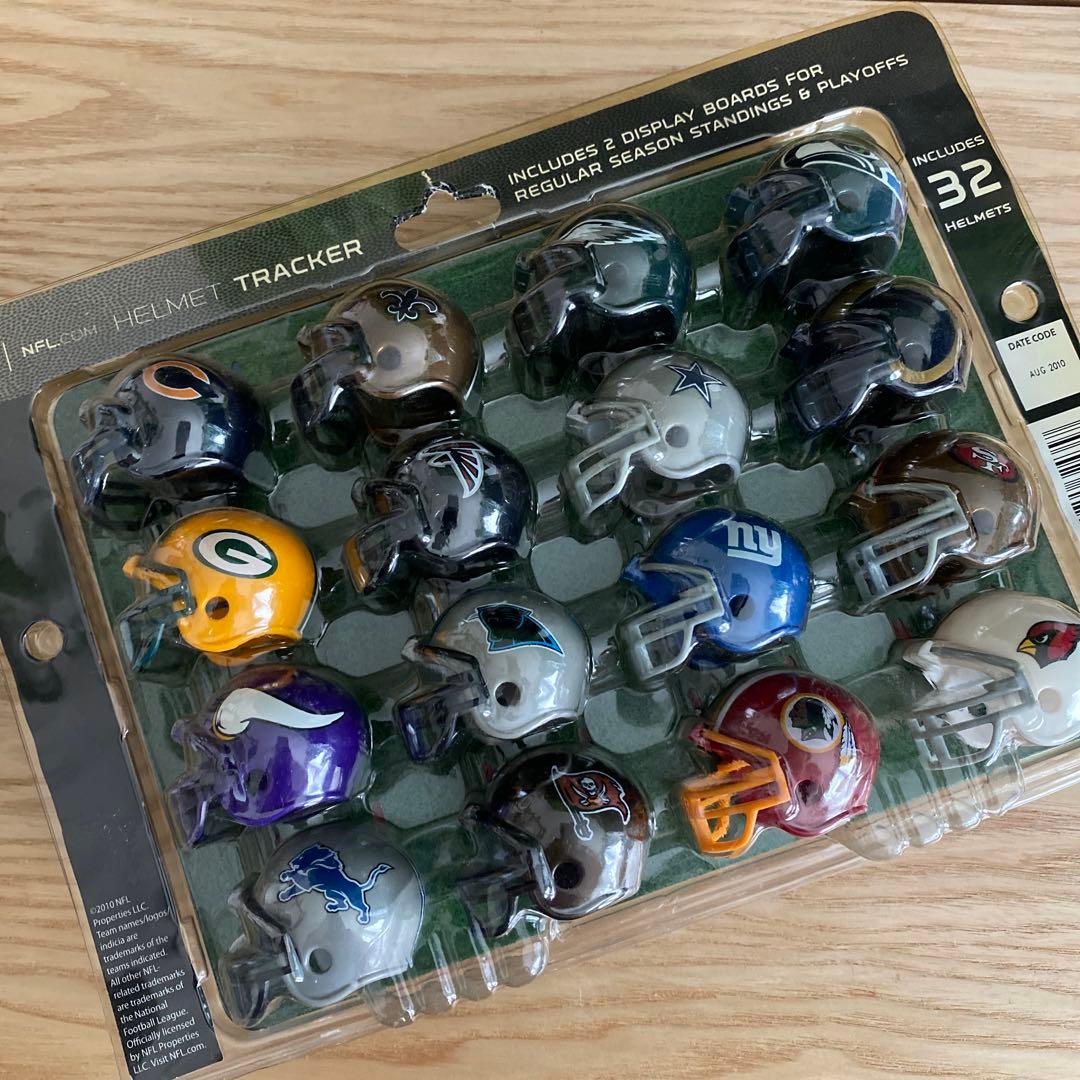 NFL HELMET TRACKER 32個セット