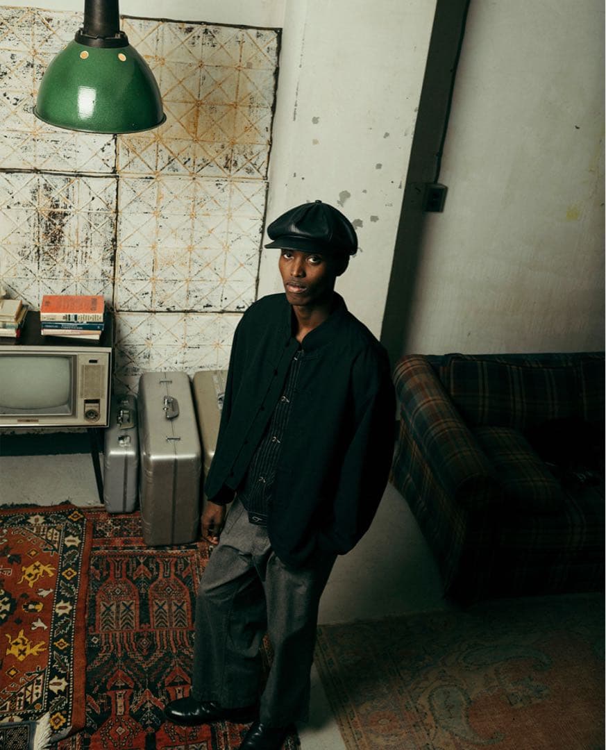 Schott レザーキャスケット