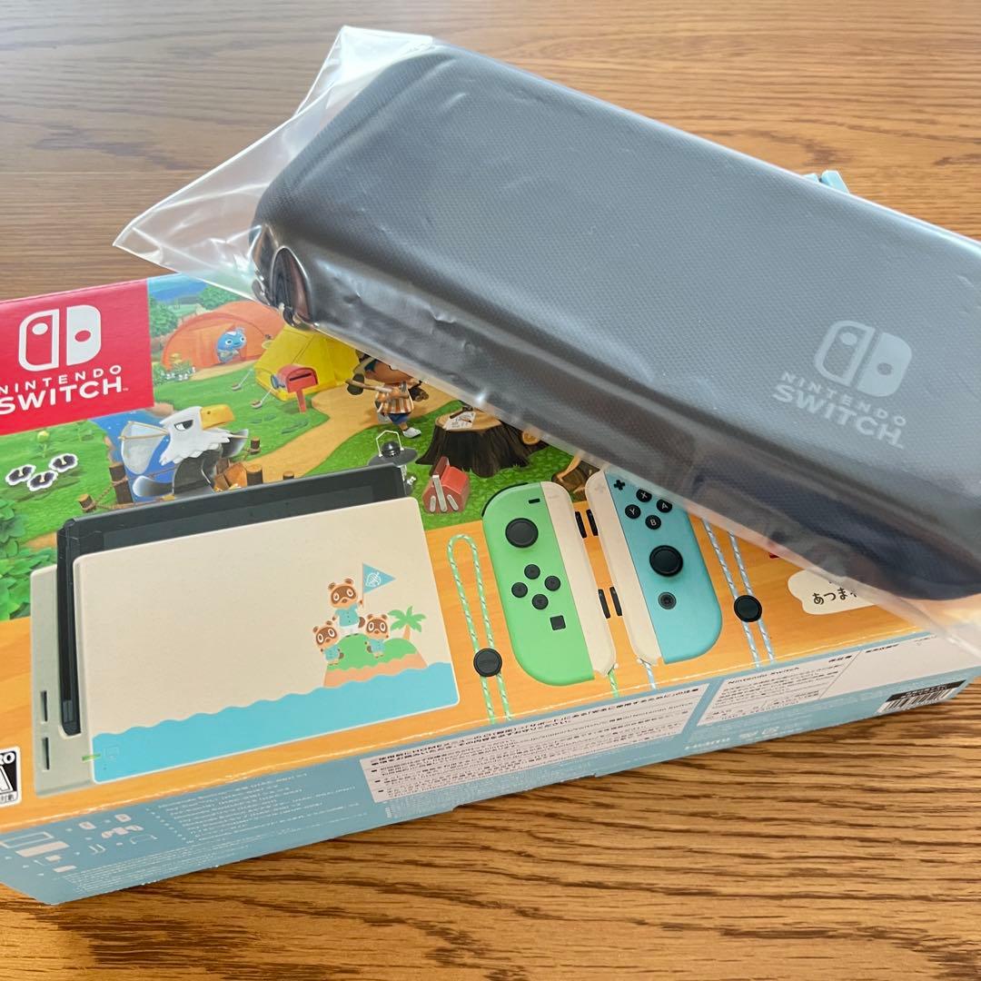 【美品】Nintendo Switch あつまれどうぶつの森セット 本体