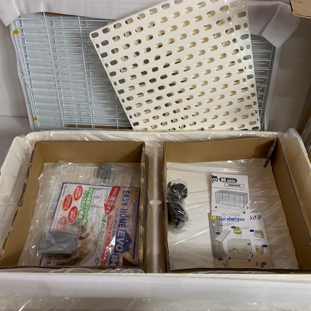 三晃商会 SANKO 小動物 組み立て C62 イージーホーム エボ 80WH