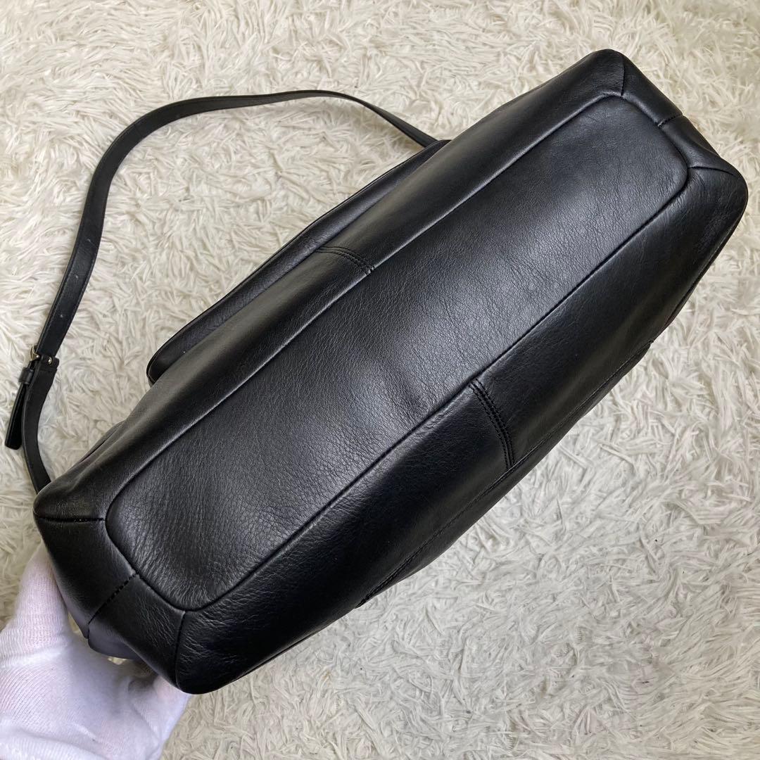 未使用級 coach コーチ 2way 黒 ブラック トートバッグ キャンベル