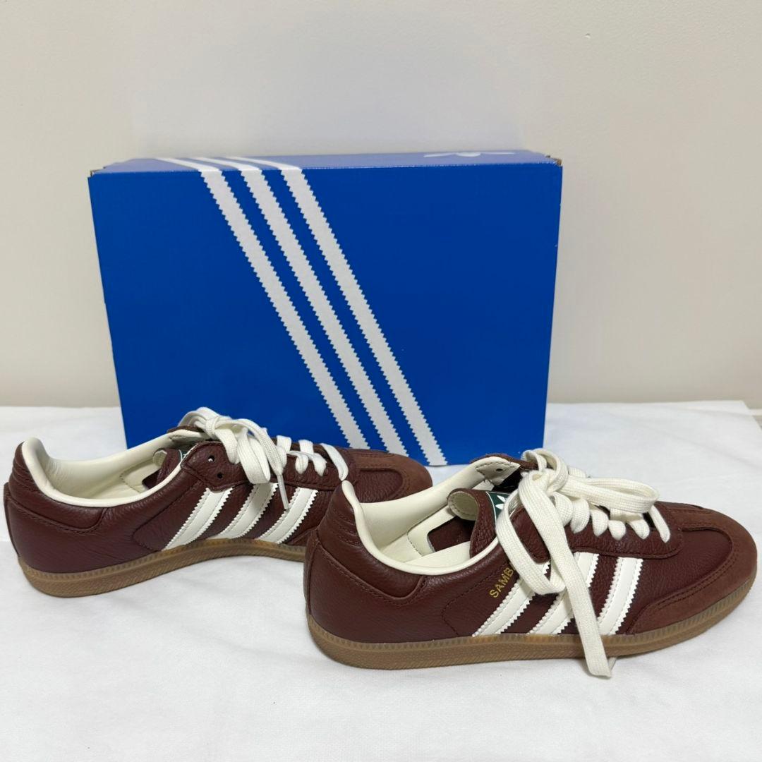 アディダスオリジナルスサンバOGスニーカーSamba OGレディースブラウン