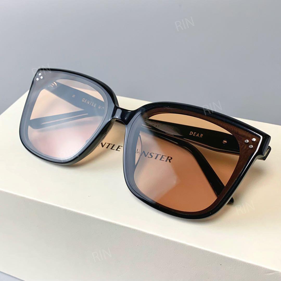 GENTLE MONSTER DEAR サングラス 黄色いレンズ
