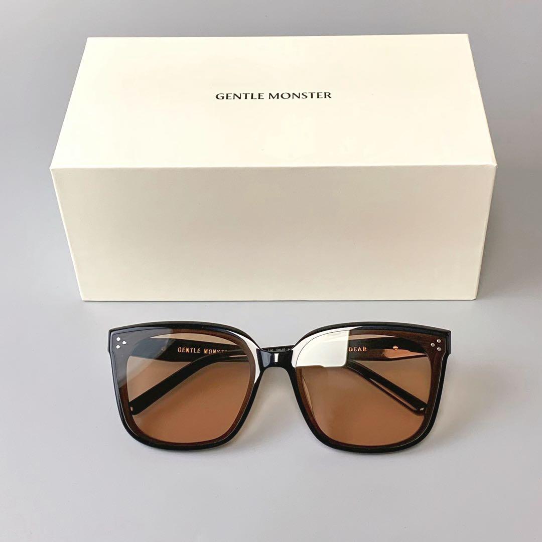GENTLE MONSTER DEAR サングラス 黄色いレンズ