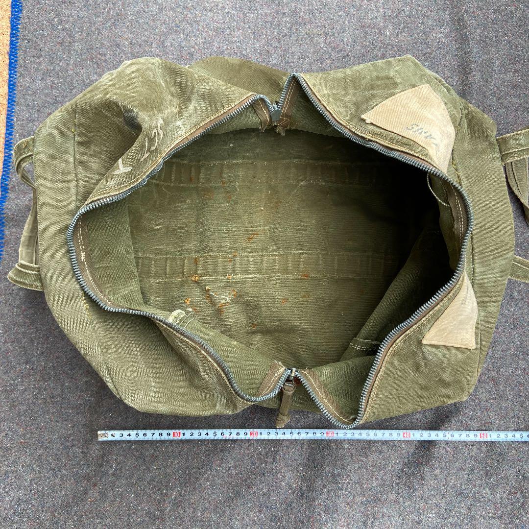 緑*様 1940's US AIR FORCE AVIATOR BAG USED