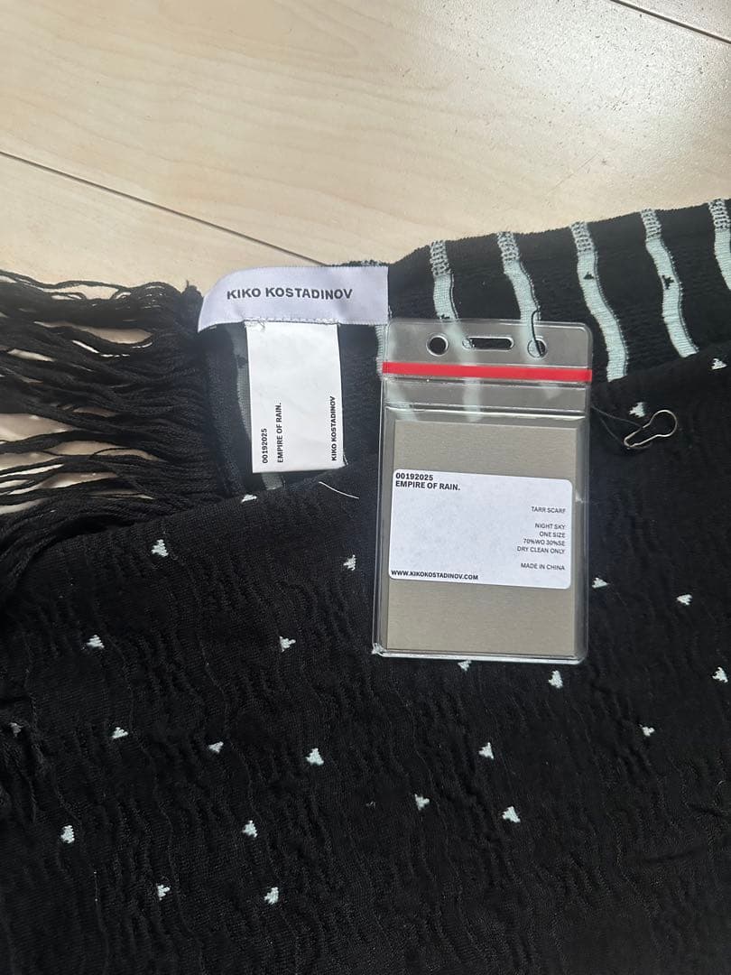 【KIKO KOSTANDINOV】25AW TARR SCARF