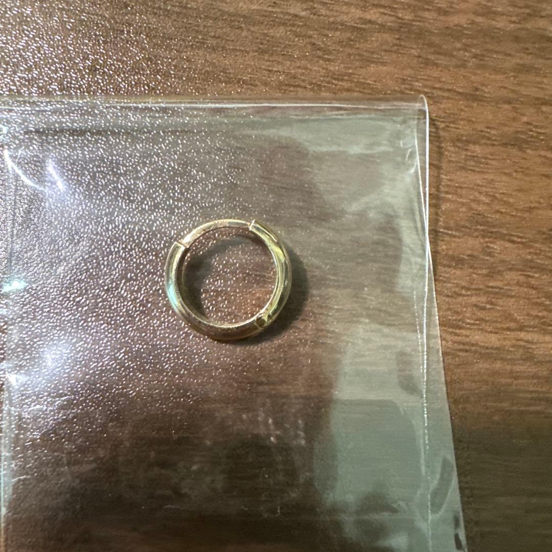 【本日だけ特別価格】AVALANCHE イエローゴールド片耳ピアス 10K