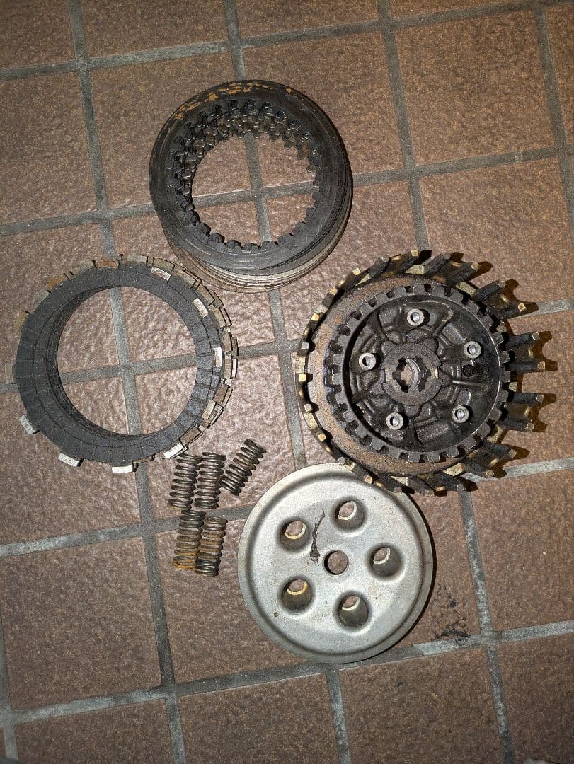 こーちゃんxjr400 xjr400rクラッチハウンジング クラッチ盤プ