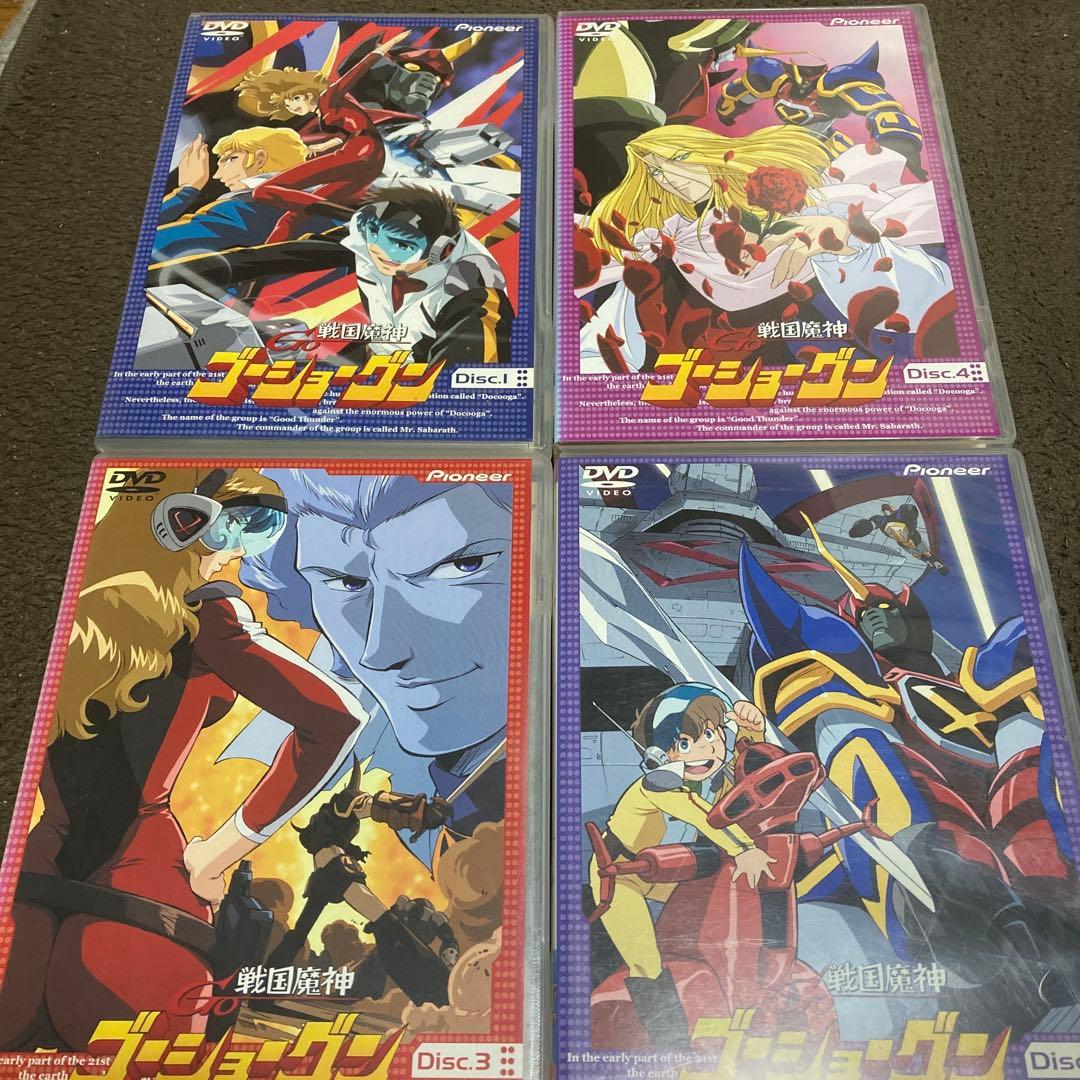 戦国魔神ゴーショーグン Vol.1 .3.4.5 DVD セット ★レア⁉️