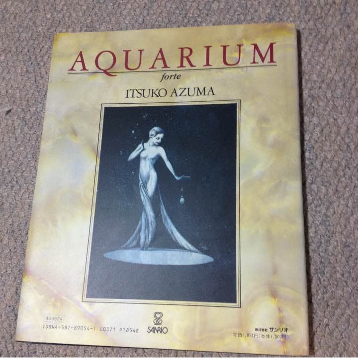 絶版 東逸子画集 アクエリアム フォルテ