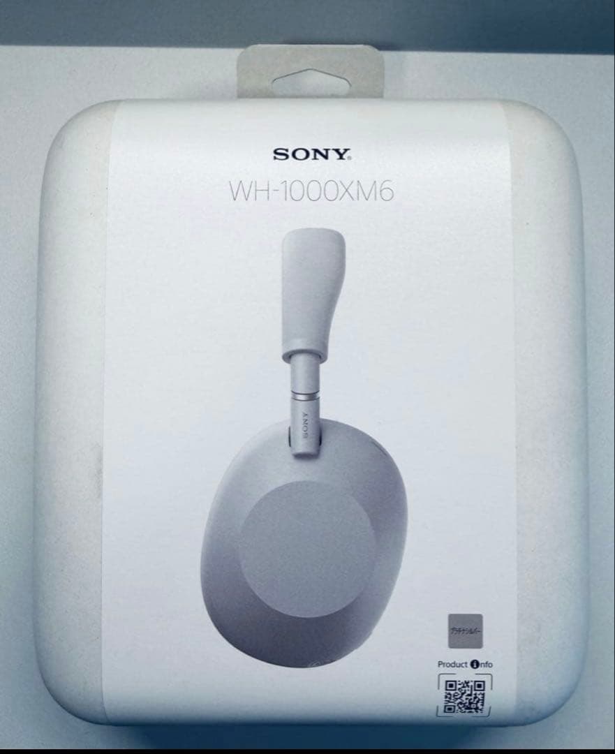 SONY WH1000-XM6 ヘッドホン プラチナシルバー