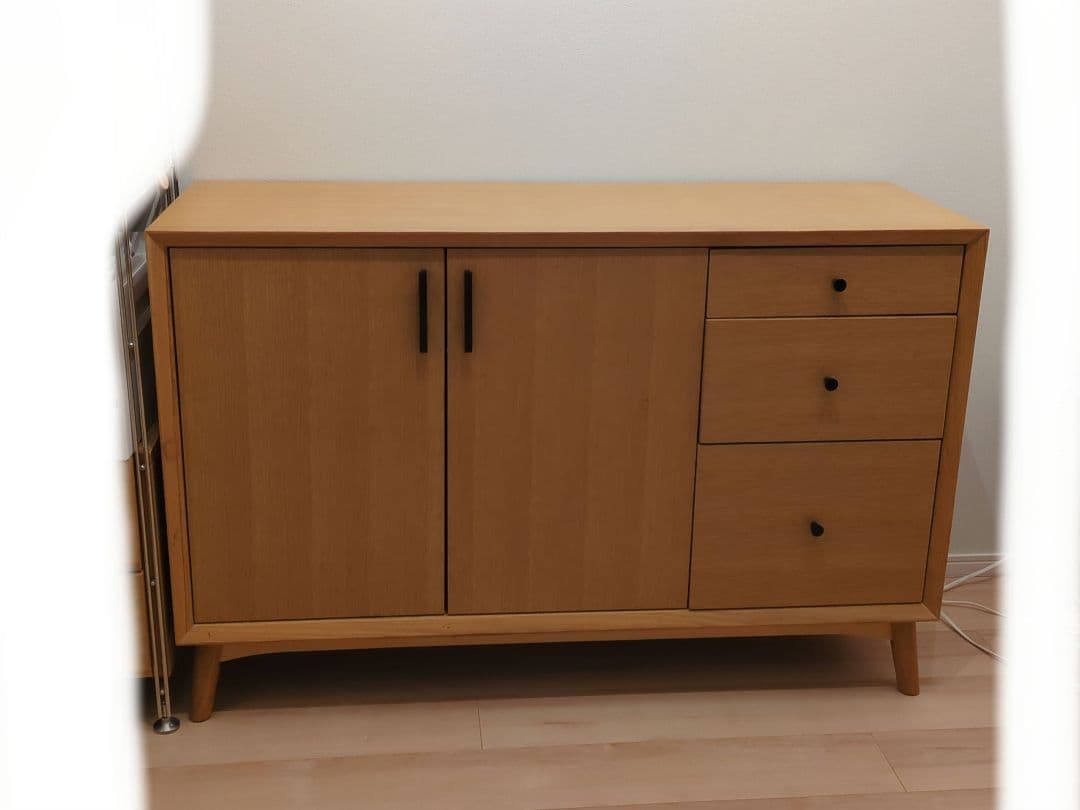 【引き取り限定】東京都　サイドボード　NフィルンLBR　 ニトリ