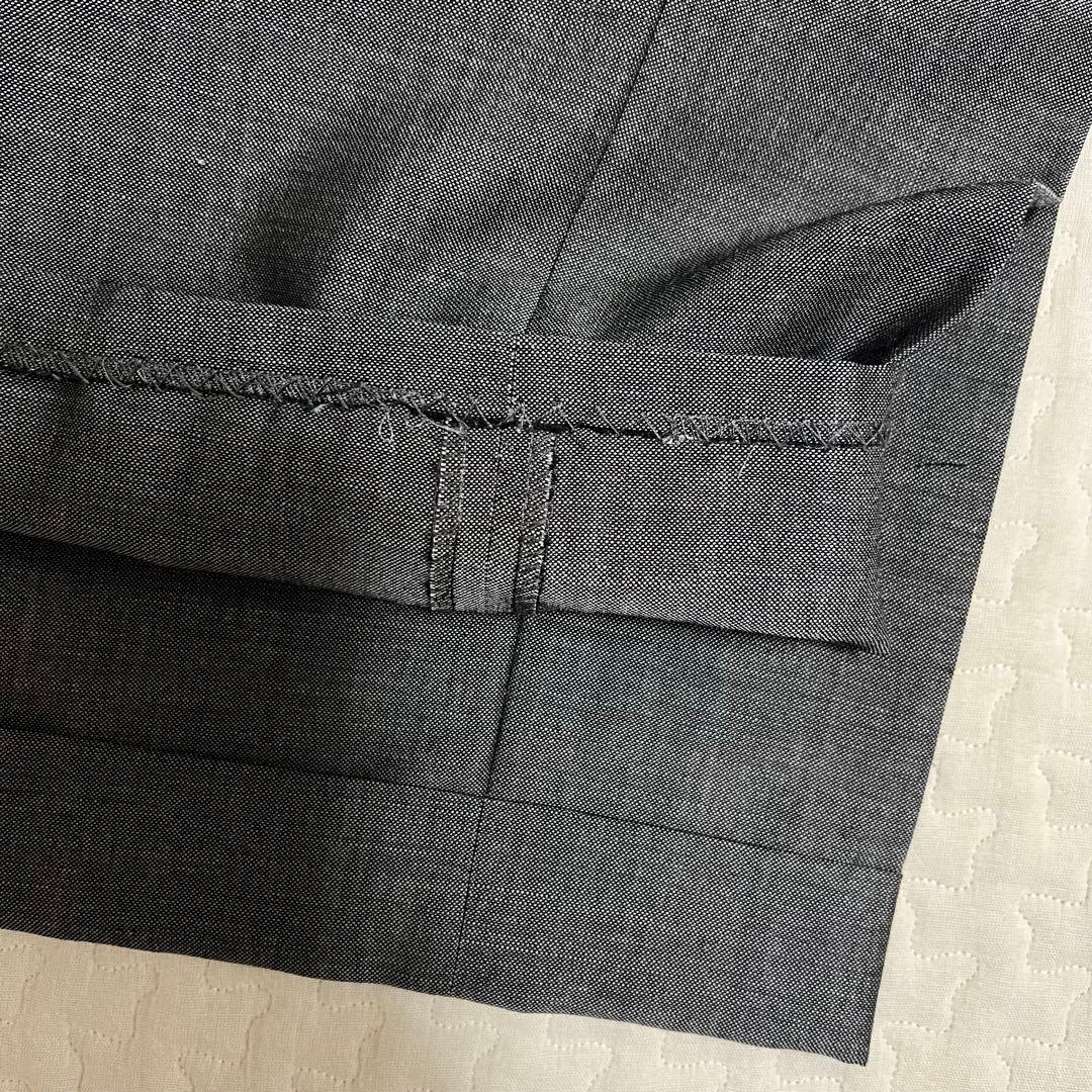 【美品】ブリッラペルイルグストDORMEUILスーパーブリオスーツグレー