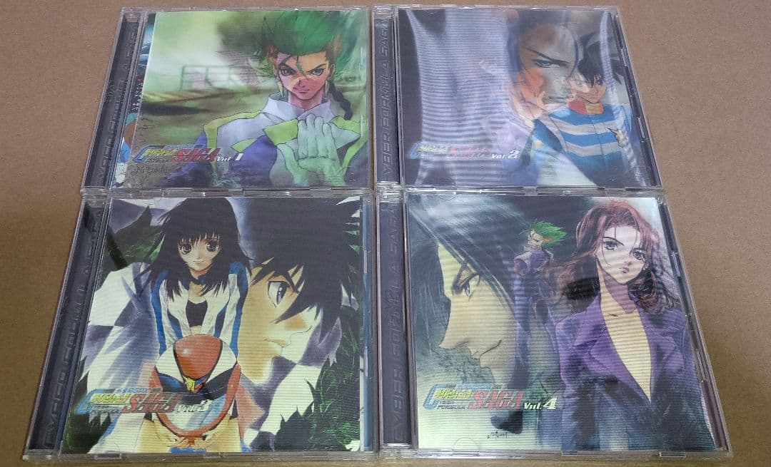 【国内正規品DVD】新世紀GPXサイバーフォーミュラSAGA（全4巻セット初回版