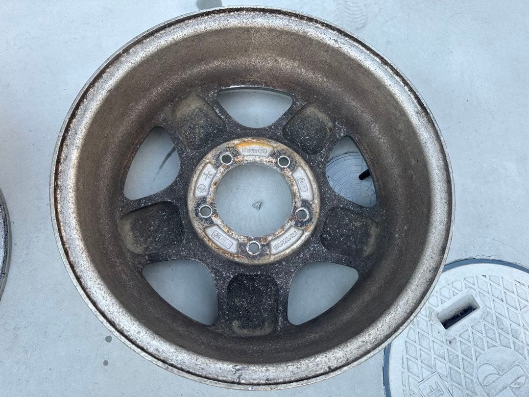 ジムニー　ja11純正ホイール　４本セット