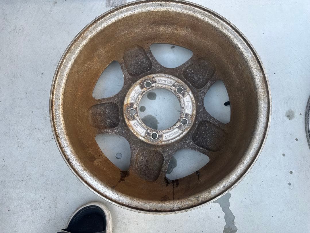 ジムニー　ja11純正ホイール　４本セット