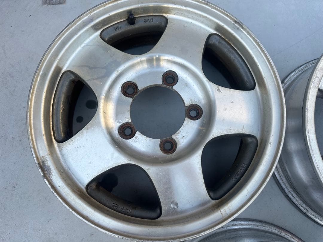 ジムニー　ja11純正ホイール　４本セット