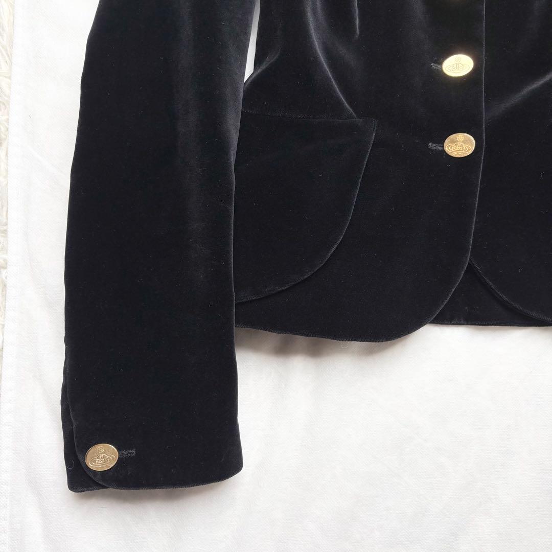 激レア ヴィヴィアンウエストウッド ベッティーナジャケット オーブ金ボタン 別珍