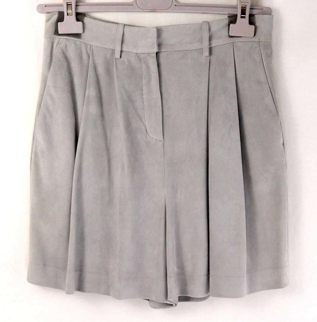 【未使用品】 ファビアナフィリッピ 定価28万 シープレザーショーツ