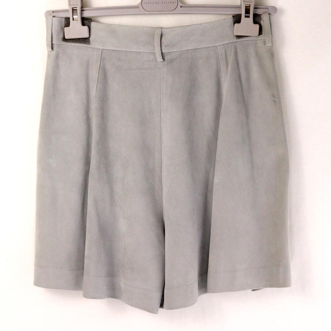 【未使用品】 ファビアナフィリッピ 定価28万 シープレザーショーツ