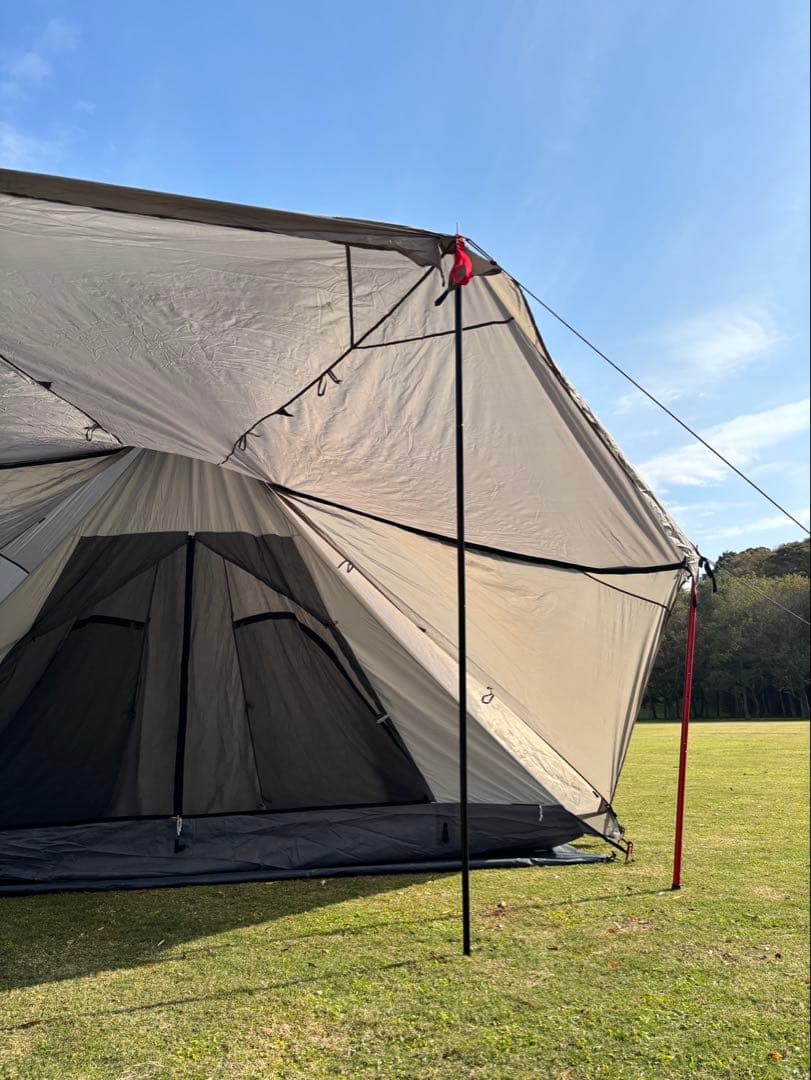 DOD YADOKARI ワンポールテント Gシート、インナーシート、ポール付き