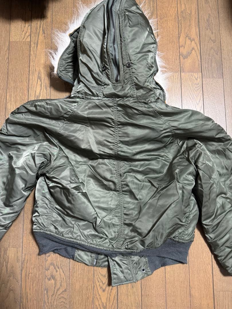 1986 80's USA製 ALPHA INDUSTRIES N-2B S