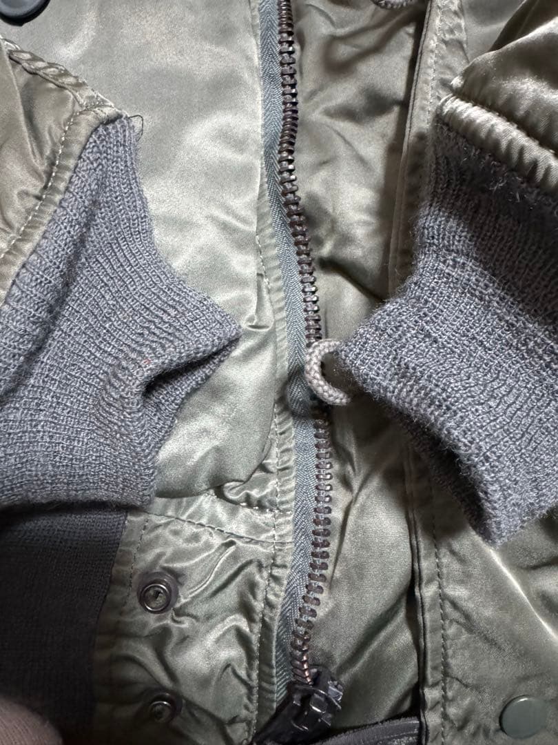 1986 80's USA製 ALPHA INDUSTRIES N-2B S