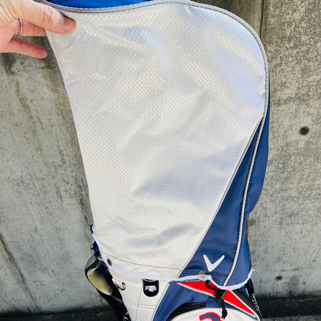 Callaway キャディバッグ 青/白/赤