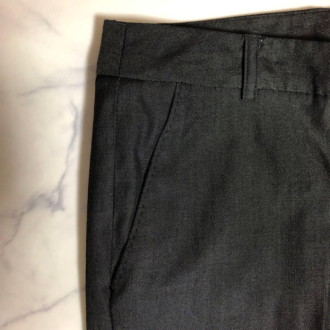 美品⭐️iCBオンワード樫山　ダークグレー スーツ　三点セット通勤、人卒園、面接