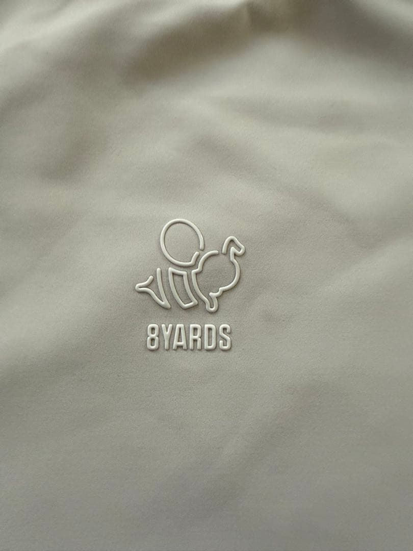 8YARDS 定番 モックネック ラテ L ハイネック 接触冷感