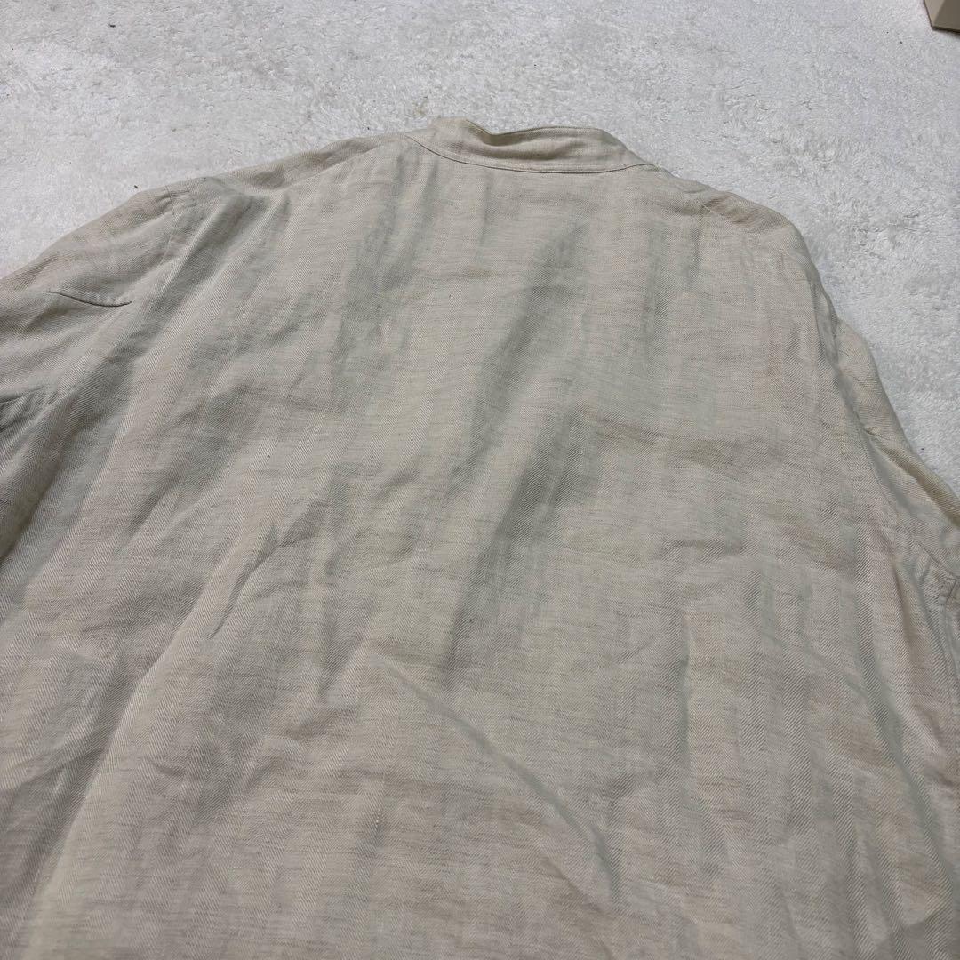 【美品】COMOLI☆シャツジャケット☆46☆アイボリー