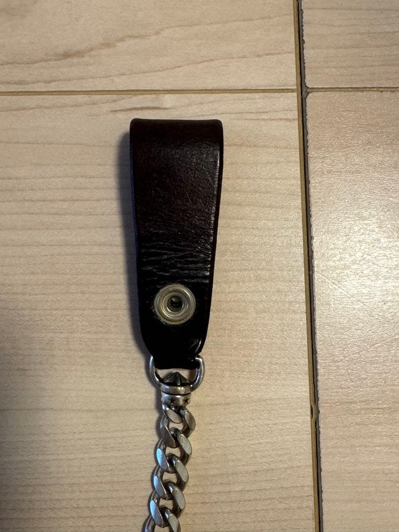 インセプション INCEPTION ウォレットチェーン レザー ブラウン　US