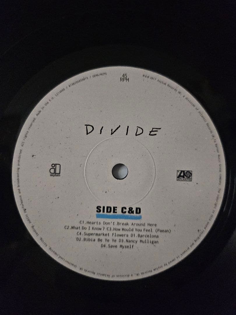 Ed Sheeran Divide アルバム レコード