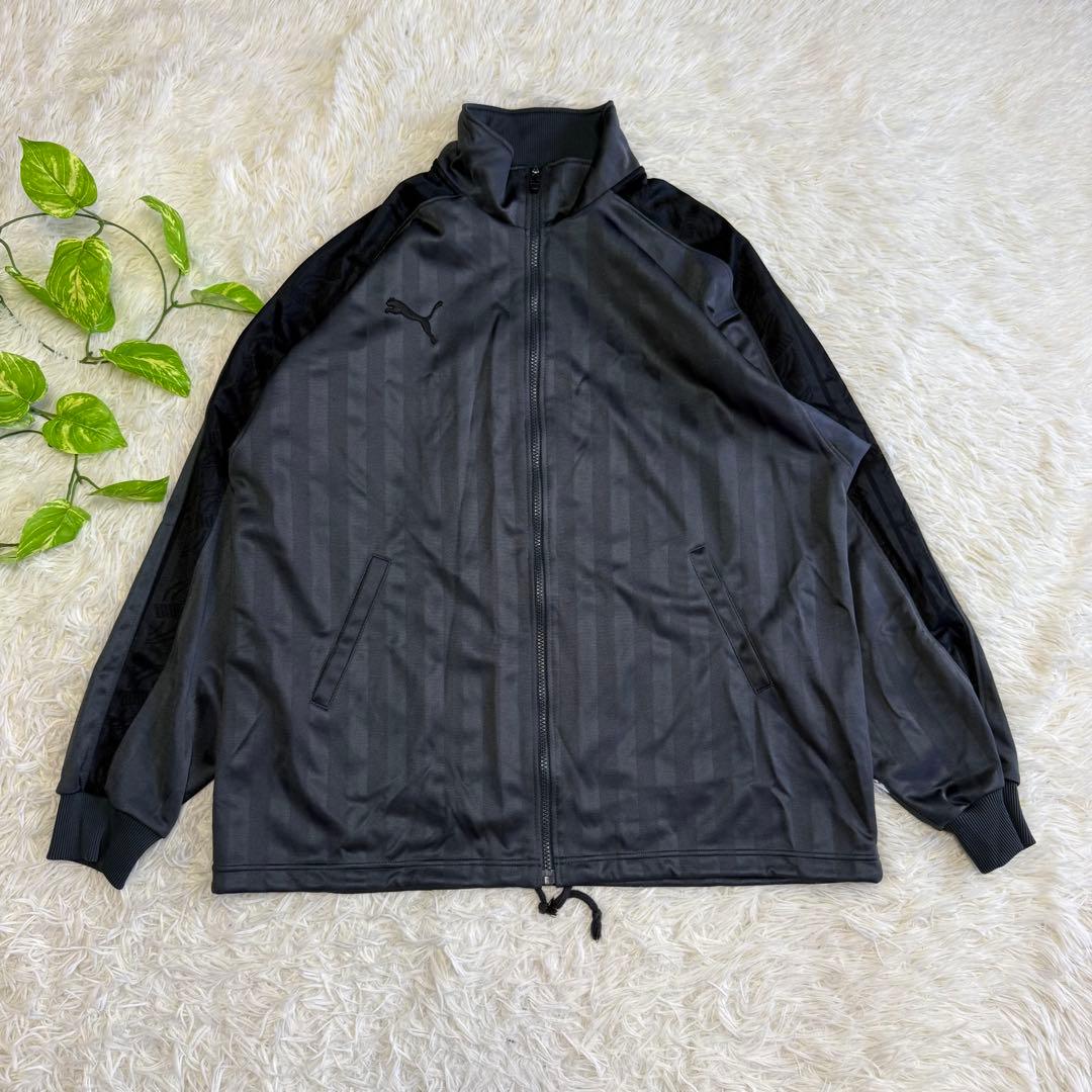 【プーマ】希少 ジャージ上下 グレー セット XLサイズ メンズ Y2K