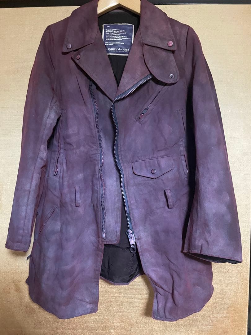 HYDE着用beauty beast ライダースコート　ビューティビースト