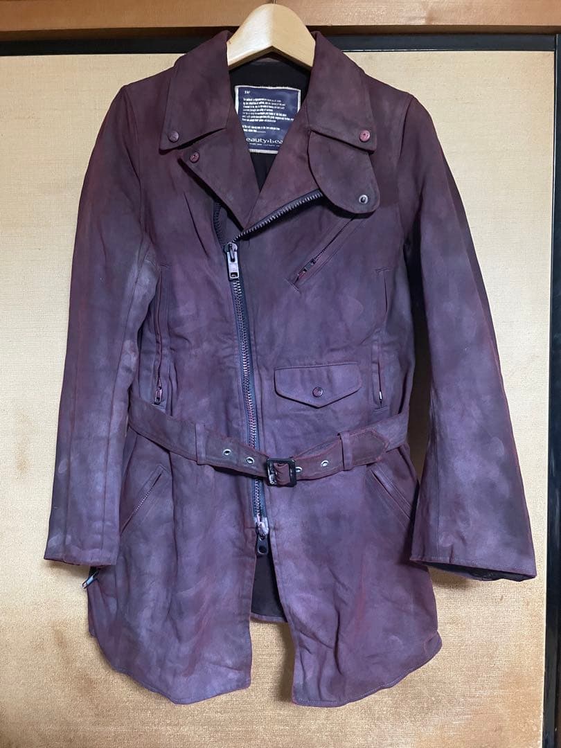 HYDE着用beauty beast ライダースコート　ビューティビースト