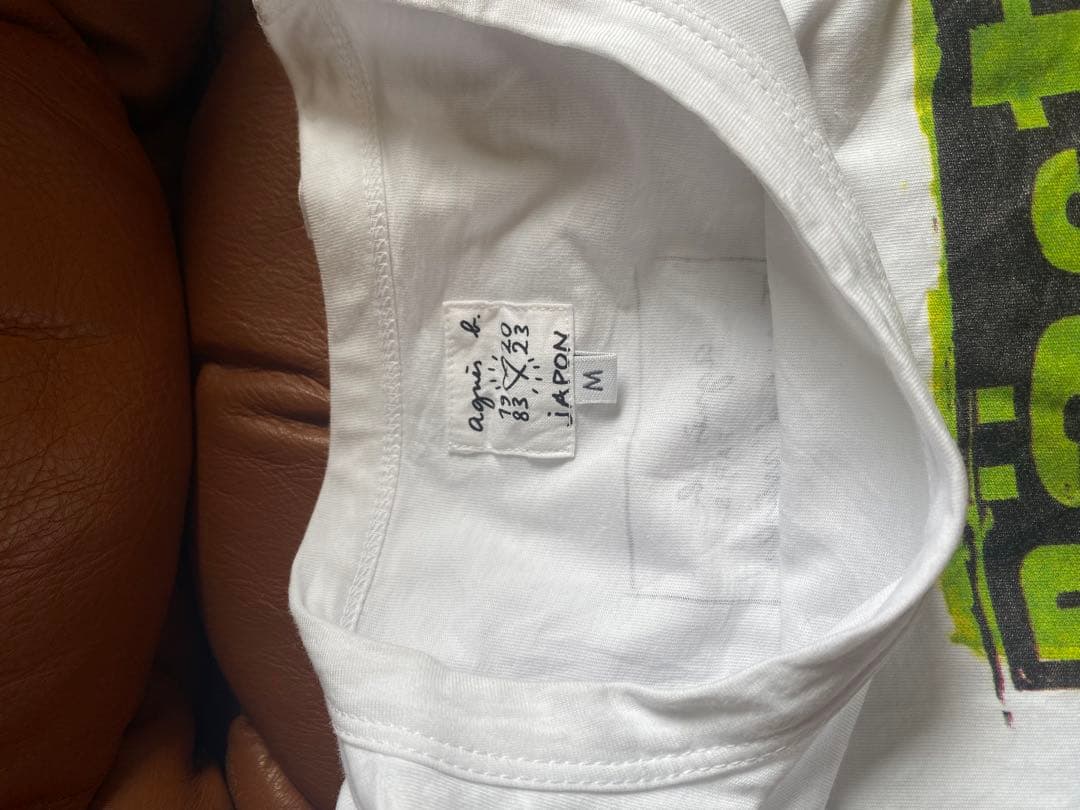 Agnes b ユニセックス　アーティスト日本40周年記念T Bäst バスト