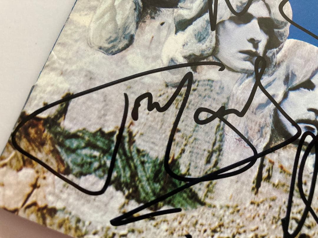 レア　ディープパープル　サインCD deep purple リッチーブラックモア