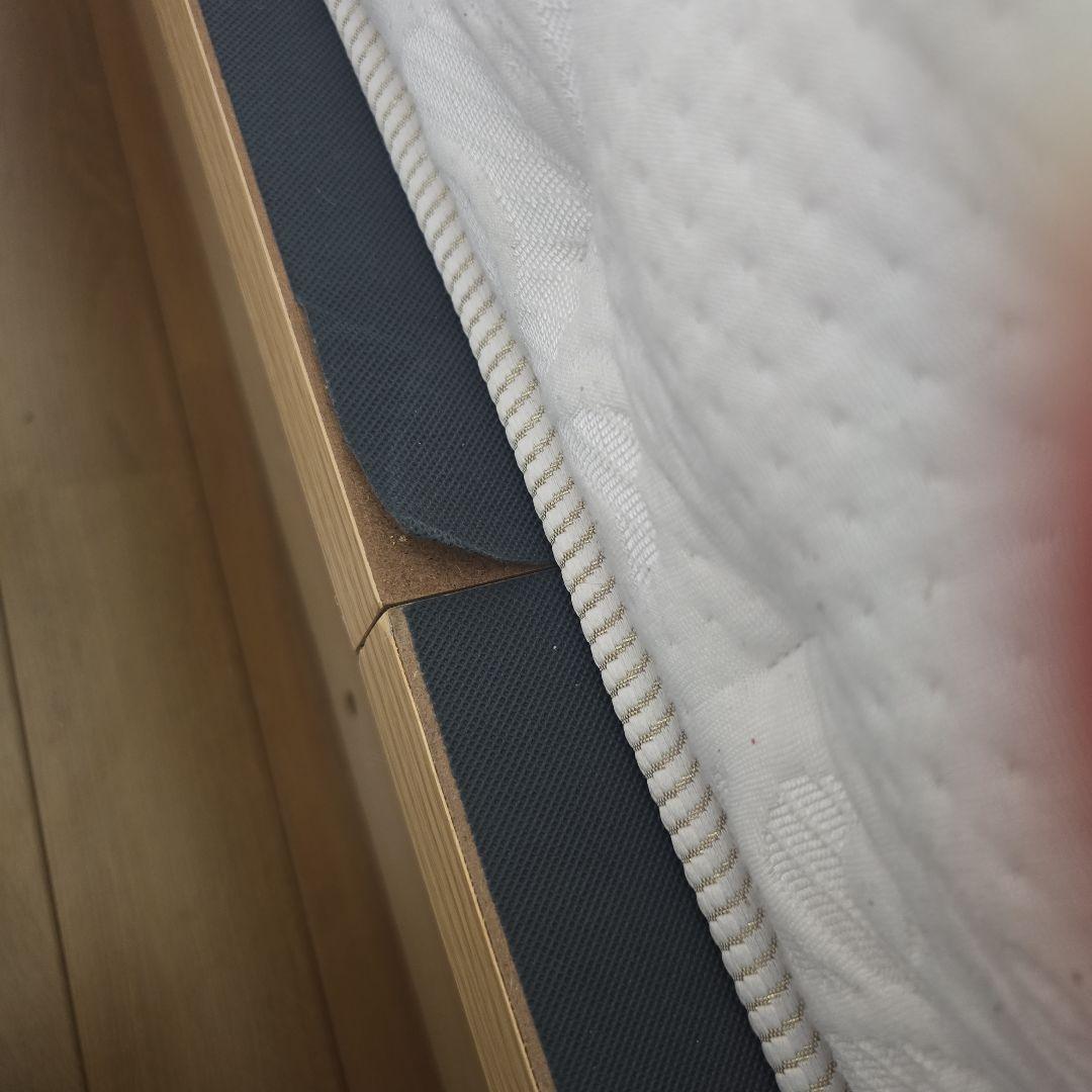 美品　ニトリ　マットレス　跳ね上げベッド　Nスリープ　敷きパット付き