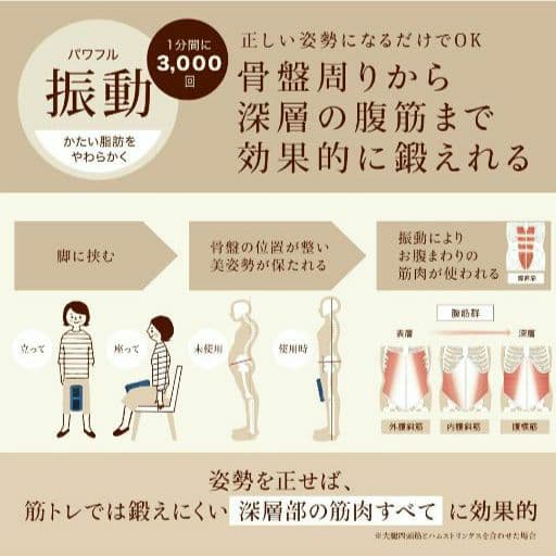 【新品未開封】グッドシェイプボーテ ココアブラウン 置くだけ&挟むだけ筋トレ