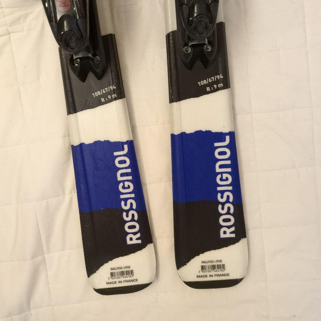 ROSSIGNOL SCAN 120 スキー板とLEKIストック95センチセット