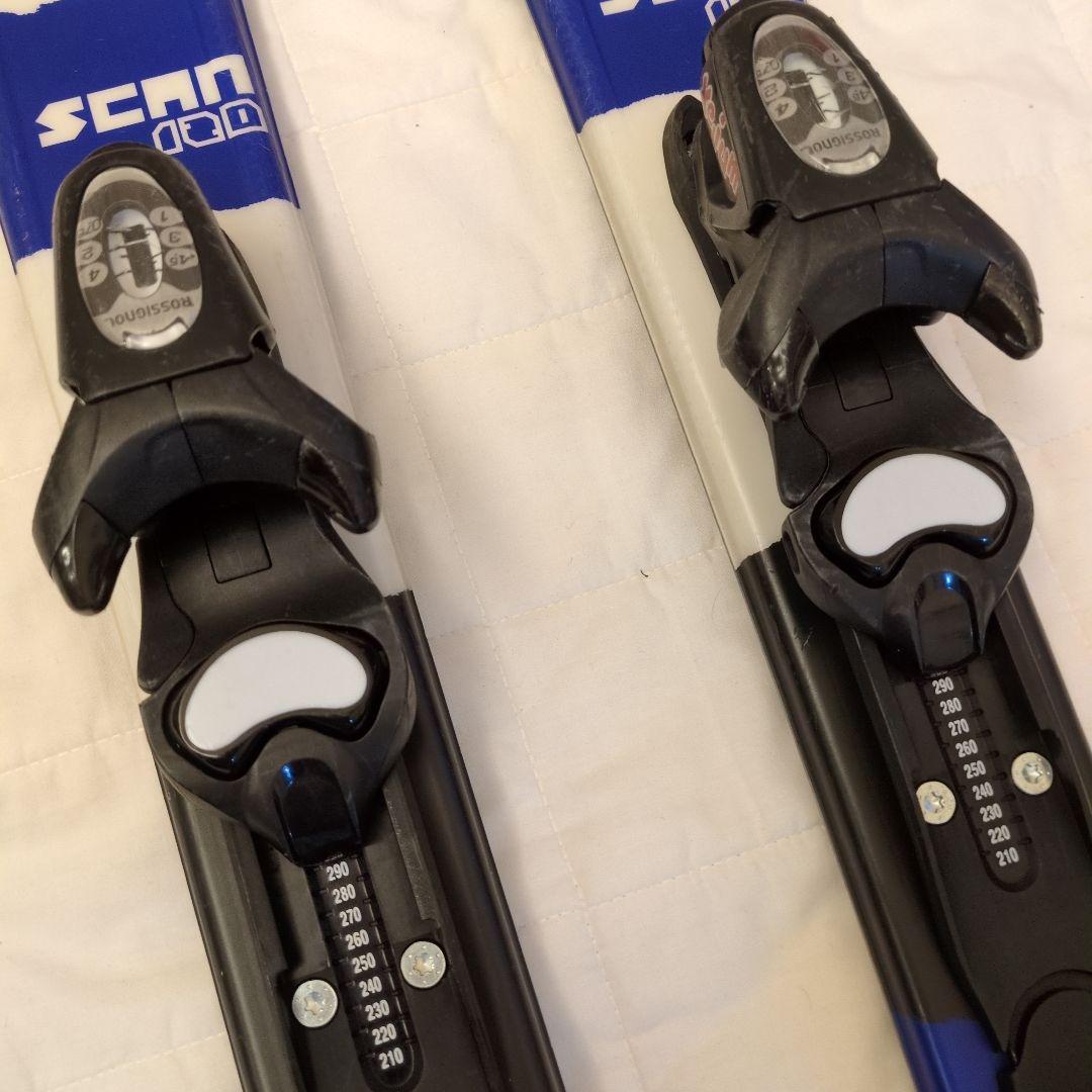 ROSSIGNOL SCAN 120 スキー板とLEKIストック95センチセット