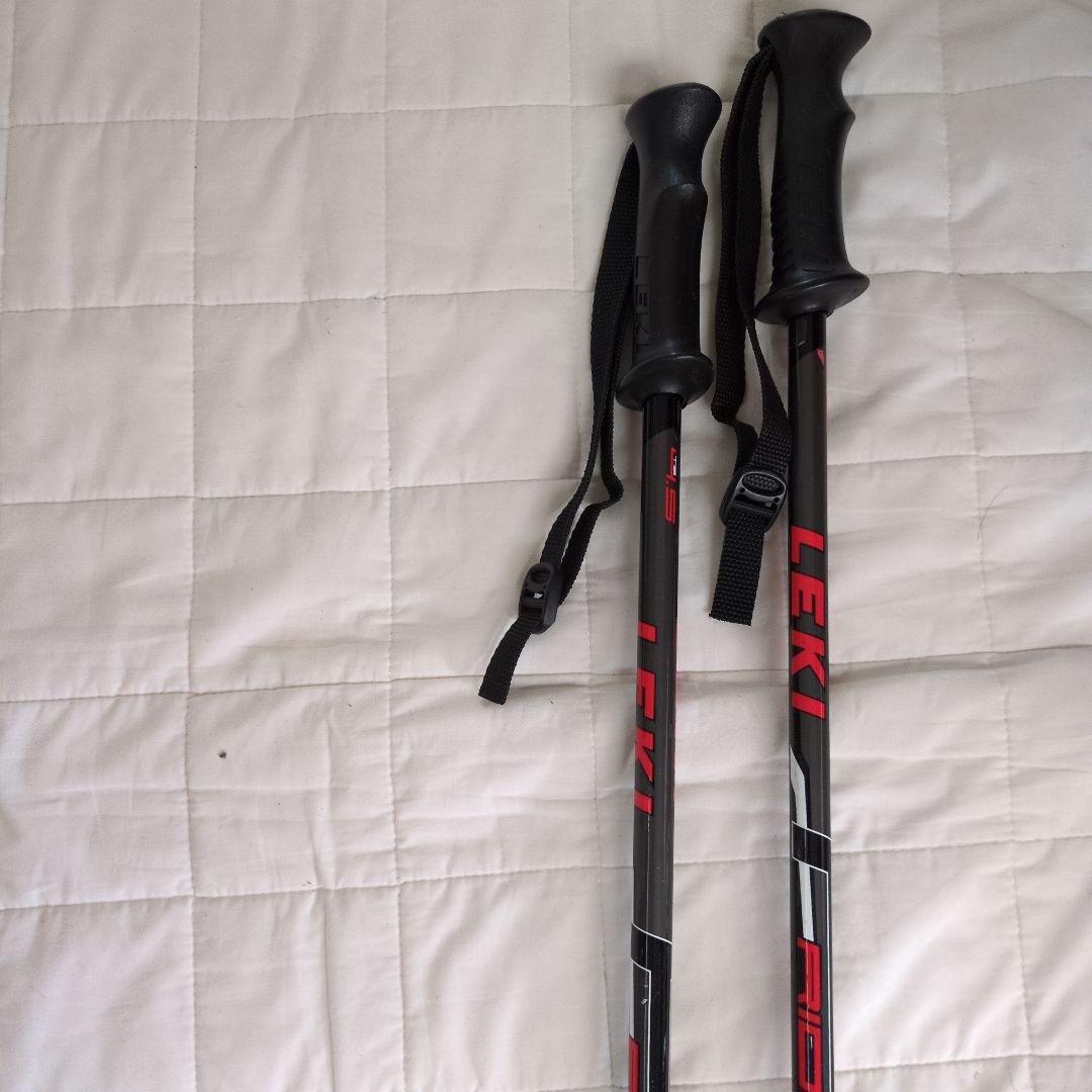 ROSSIGNOL SCAN 120 スキー板とLEKIストック95センチセット