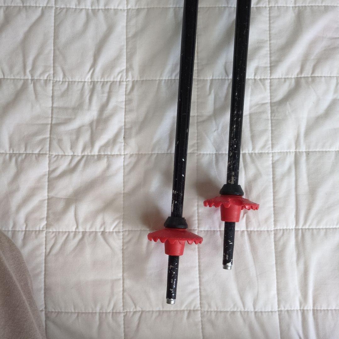 ROSSIGNOL SCAN 120 スキー板とLEKIストック95センチセット