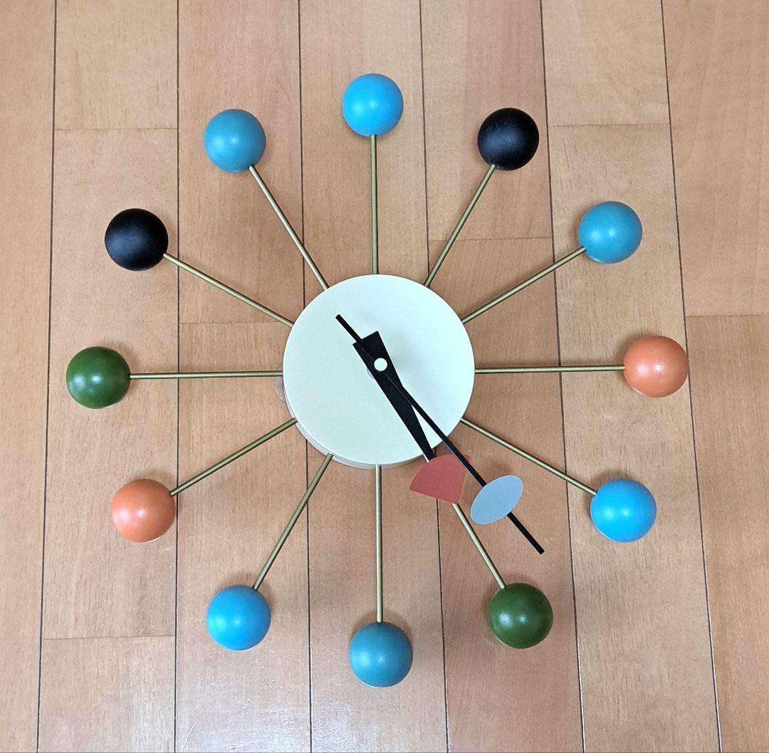 ジョージネルソン　ボールクロック　掛け時計