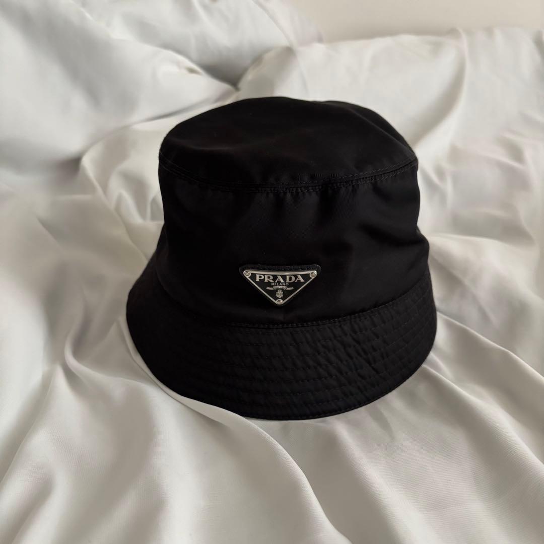PRADA バケットハット XL RE-NYLON ユニセックス