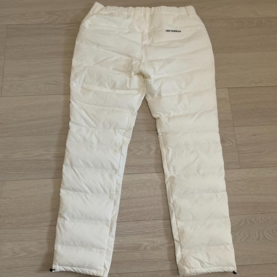 新品未使用 サイズ６ XL ニューバランス メンズ 防寒パンツ ホワイト系